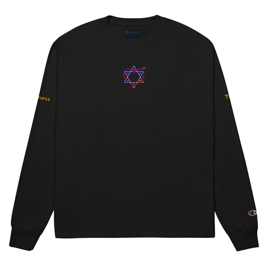 BSD UNDEFEATED - Men's Champion Long Sleeve Shirt with custom print